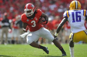 Georgia running back, Todd Gurley. Photo Credit-onlineathens.com