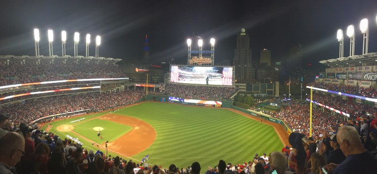 The scene before Game 6 of the World Series on November 1. Photo Credit-Jeff Lansky